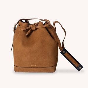 Suede bucket bag by Paris64